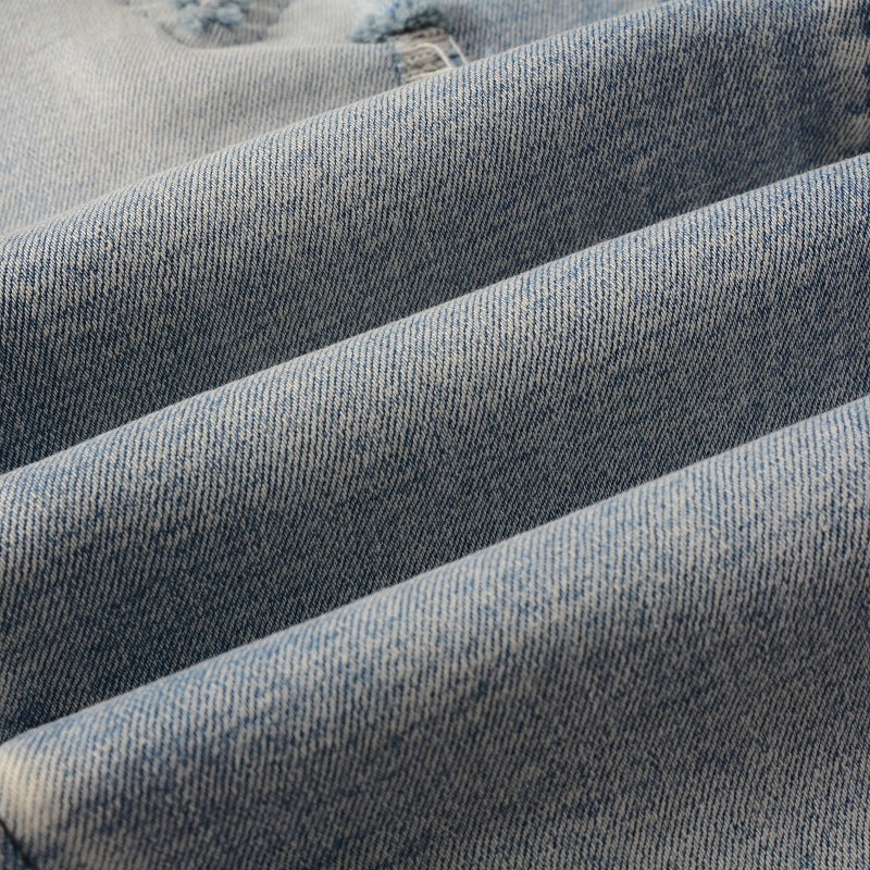 Amiri Jeans Casual Hip Hop Washed Splash-Ink Painted Jeans Men #848